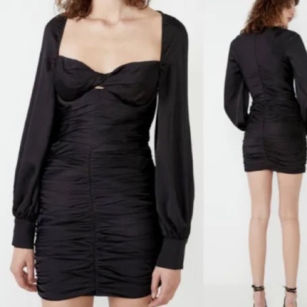 NWT BARDOT 6 Marion  $120 Mini Dress Black